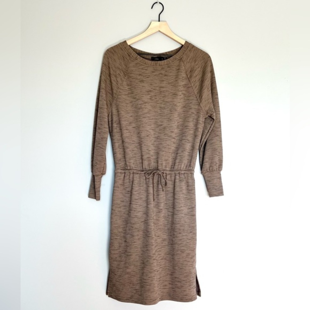 PRANA  DRESS SMALL SUNRISE LONG SLEEVE